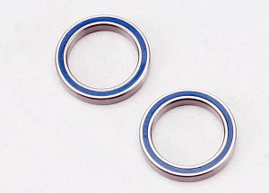 Traxxas 5182 Ball bearings, blue rubber sealed (20x27x4mm) (2)