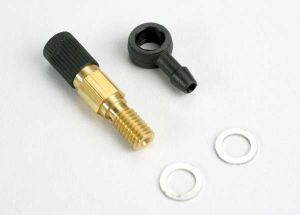 Traxxas 5250 High Speed Needle Assembly (with fuel fitting)/ 2.5x1.15mm O-ring (2)/ 5.3x7.8x.6mm crush washer (2) (TRX® 2.5, 2.5R)