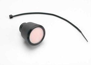 Traxxas 5265 Air filter housing/ foam insert/ Jato® air filter base (long, straight)