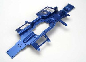 Traxxas 5322  Revo® Chassis (3mm 6061-T6 aluminum) (anodized blue)