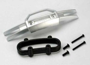 Traxxas 5335 Bumper, front/ bumper mount, front/ 4x10mm BCS (2)/ 3x25mm BCS (2)