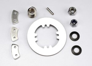 Traxxas 5352R Rebuild kit (heavy duty), slipper clutch (steel disc/ aluminum friction pads (3)/ spring (1)/ 2x9.8mm pin/ 5x8mm MW/ 5.0mm NL (1)/ 4.0mm NL (1))