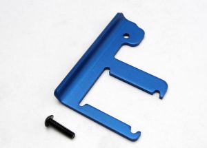 Traxxas 5361 Chassis brace, Revo® (3mm 6061-T6 aluminum) (blue-anodized)/ 4x16mm BCS