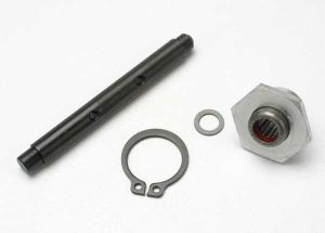 Traxxas 5393 Primary shaft/ 1st speed hub/ one-way bearing/ snap ring