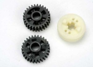 Traxxas 5395 Output gears, forward & reverse/ drive dog carrier