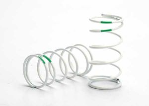 Traxxas 5430 Spring, shock (GTR) (std. front) (1.1 rate green) (1 pair)
