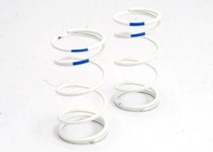 Traxxas 5434 Spring, shock (white) (GTR) (1.6 rate blue) (1 pair)