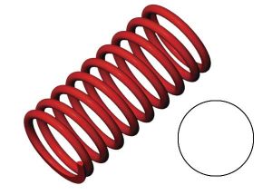 Traxxas 5436 Spring, shock (GTR) (2.9 rate white) (std. front 90mm)
