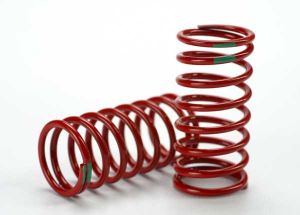 Traxxas 5438 Spring, shock (GTR) (3.5 rate green) (std. rear 90mm)