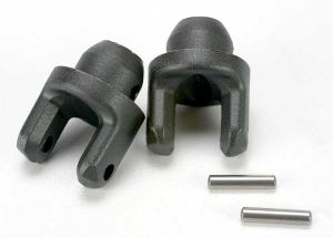 Traxxas 5453 Yokes, stub axle (2)/ pins (2)