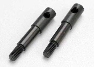 Traxxas 5537 Wheel spindles, front (left & right) (2)