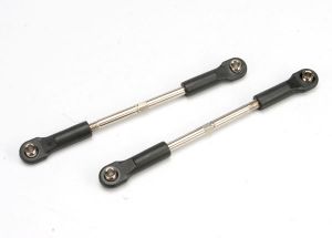 Traxxas 5538 Turnbuckles, toe-links, 61mm (front or rear) (2) (assembled with rod ends and hollow balls)