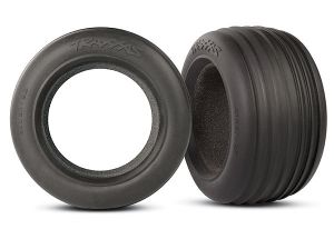Traxxas 5563 Tires, ribbed 2.8' (2)/ foam inserts (2)