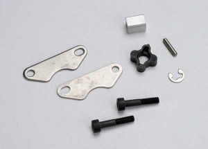 Traxxas 5565 Brake pads (2)/ brake disc hub/ 3X15 CS (partially threaded) (2)/2mm pin (1)/ 4mm e-clip (1)