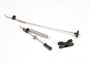 Traxxas 5568 Linkage set, throttle & brake (Jato®) (includes servo horn, rod guides, brake spring, brake adjustment dial, rods (wires), throttle return spring, hardware)