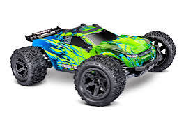Traxxas 67464-4-GRN Rustler® 4x4 VX3 1/10 RTR 4WD Brushless Stadium Truck (Green) w/VX3 ESC, TQi™ Sport 2.4GHz Radio & TSM®