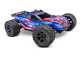 Traxxas 67464-4-40TH Rustler® 4x4 VX3 1/10 RTR 4WD Brushless Stadium Truck (40th) w/VX3 ESC, TQi™ Sport 2.4GHz Radio & TSM®
