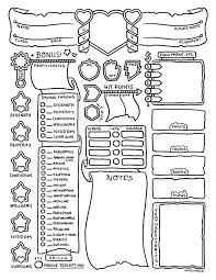Wizards of the Coast C36860000 D&D Character Sheets