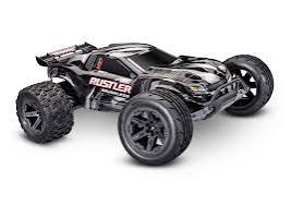 Traxxas 37454-4-BLK Rustler 2WD Brushless Black