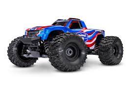 Traxxas 67454-4-40TH Stampede® 4x4 VX3 1/10 RTR 4WD Brushless Monster Truck (40th) w/VX3 ESC, TQi™ Sport 2.4GHz Radio & TSM®