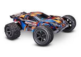 Traxxas 37454-4-ORNG Rustler 2WD Brushless Orange