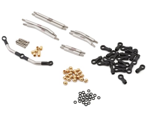 Injora 4M-57 Stainless Steel Steering Link for TRX4M