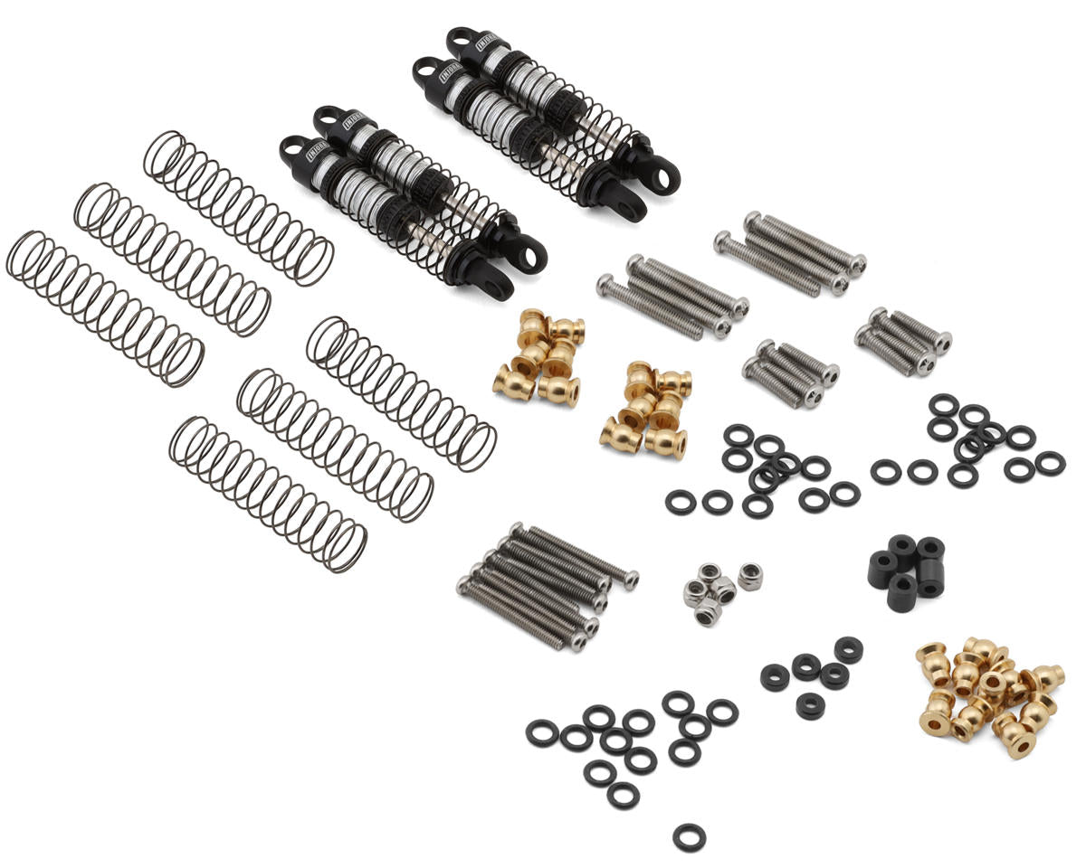 Injora SC18-09BS-4 Ascent18/Venture18 53mm Aluminum Oil-Filled Shocks (Black) (4)