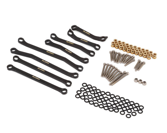 Injora ASC18-32 Redcat Ascent-18 Apex Black Brass High Clearance Link Set (Black)