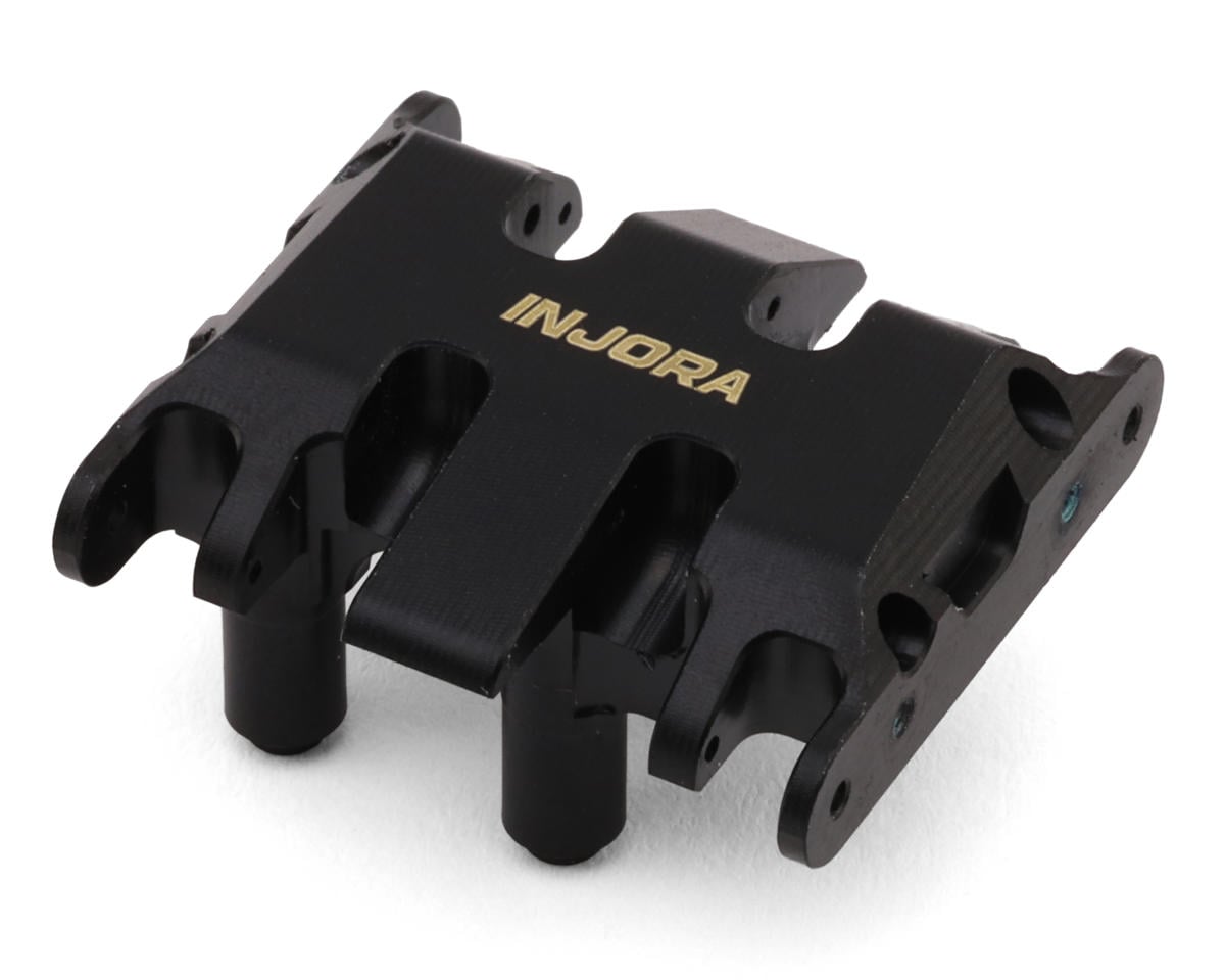Injora SCX30-06BB Axial SCX30 Brass Skid Plate (Black) (17.8g)