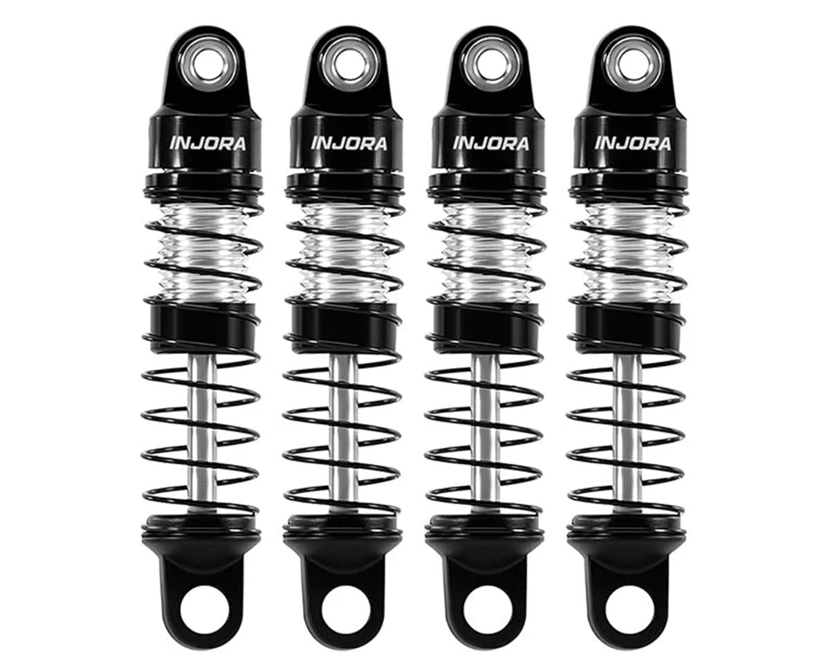 Injora SCX30-08BS Axial SCX30 26mm Pre-Assembled Aluminum Shock Set (4)