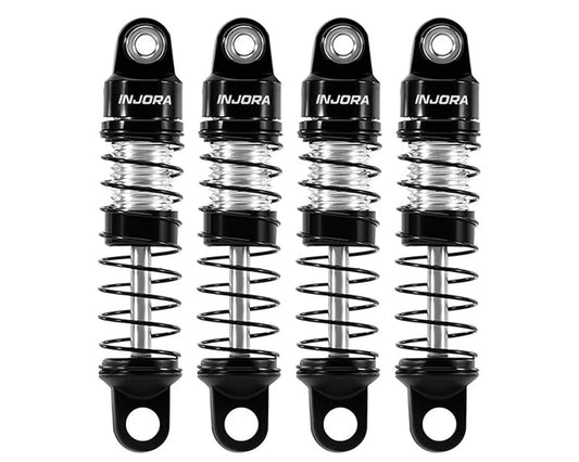 Injora SCX30-08BS Axial SCX30 26mm Pre-Assembled Aluminum Shock Set (4)