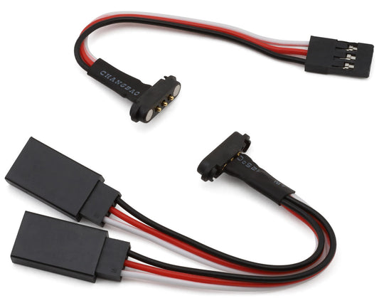 Injora WIRE11-20 Magnetic Snap Y-Adapter (JR to Y-Cable) (200mm)