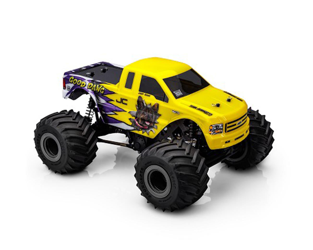 JConcepts 0623 Losi Mini LMT 2005 Ford F-250 Monster Truck Body (Clear)