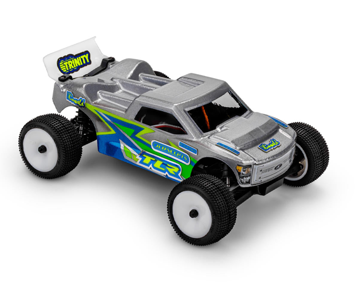 JConcepts 0705 Losi Micro-T Finnisher Stadium Truck Body w/Spoiler (Clear)