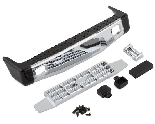 JConcepts 2964 Late 80's F-Type Front Bumper Set (Chrome) (JConcepts Retro MT Bodies)