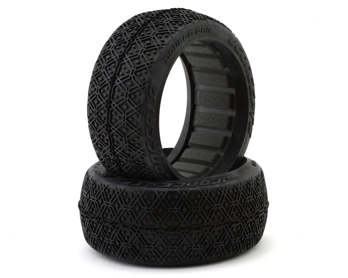 JConcepts 4111-03 Double Bar 1/8 Off-Road Buggy Tires (2) (Aqua A2)