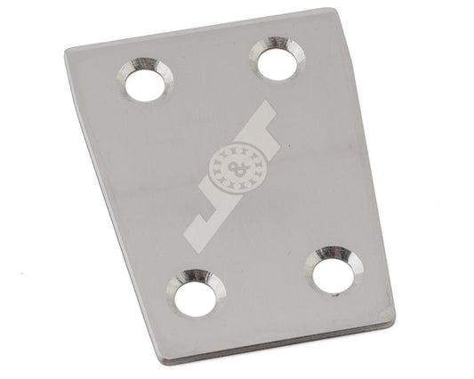 J&T Bearing Co. JT10844-2 AE RC8B4/RC8B4.1 Stainless Steel Rear Skid Plate