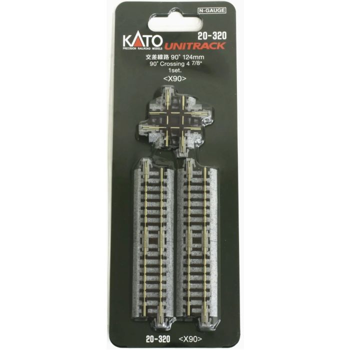 KATO 20320 N 124mm 4-7/8" 90-Degree Crossing