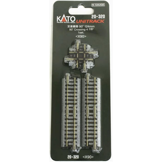 KATO 20320 N 124mm 4-7/8" 90-Degree Crossing