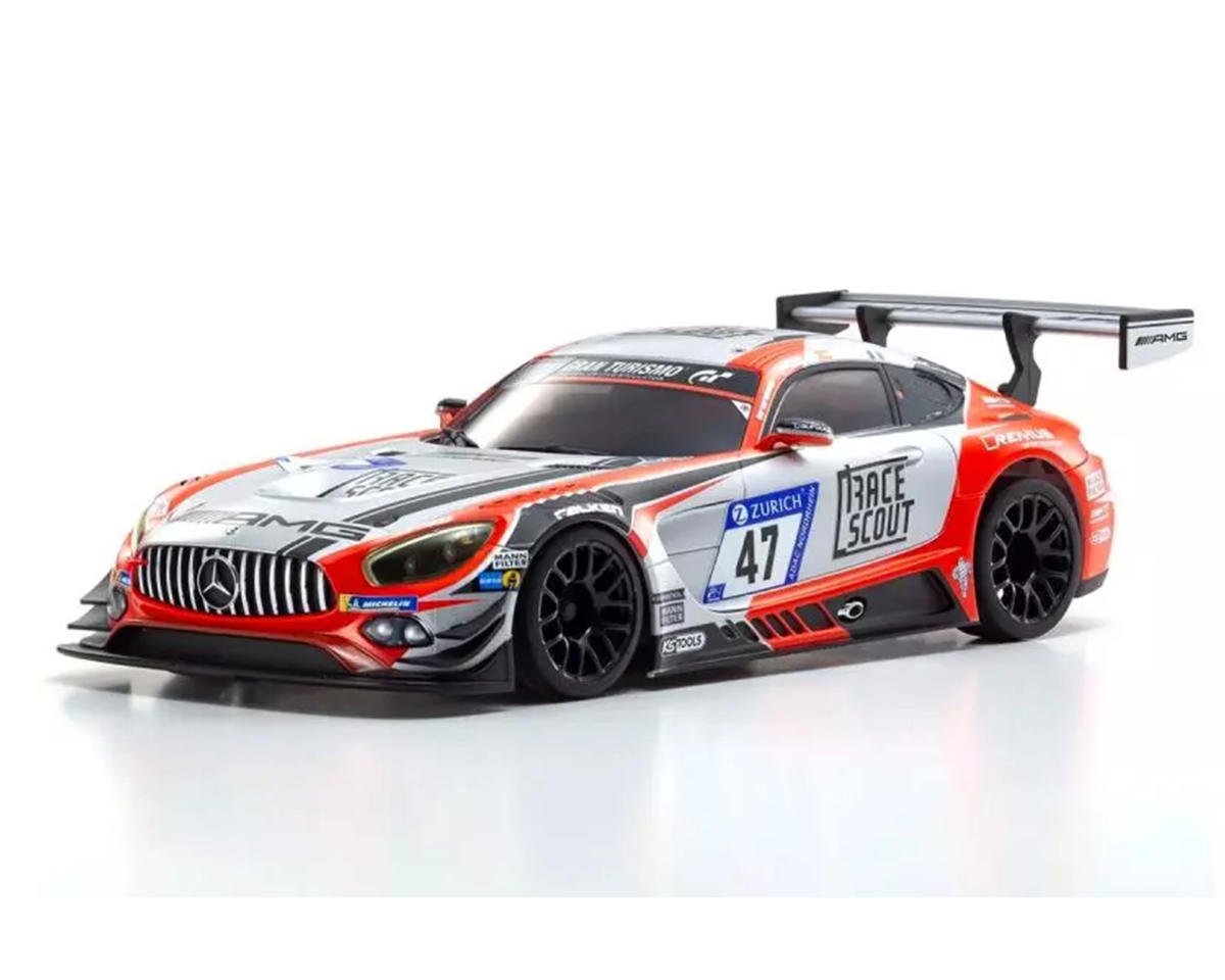Kyosho 32367FRS MR-04 RWD Mini-Z Readyset w/2018 Nurbuergring Mercedes-AMG GT3 Body