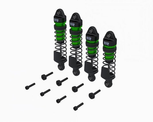 ARRMA 2763 Shock Set, F/R Assembled,700cSt Oil (Green) (4Pcs) - Mini