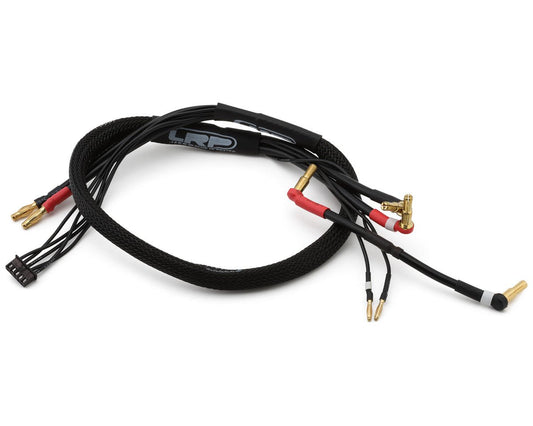 LRP 499100 600mm 2Sx2 LiPo Charge/Balance Lead (4mm to 4/5mm Bullet Connector)