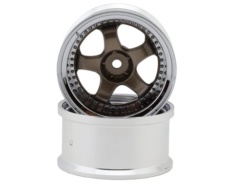LAB LW-0806BM Meister S1 1/10 Drift (Bronze/Metallic) (2) (6mm Offset) w/12mm Hex