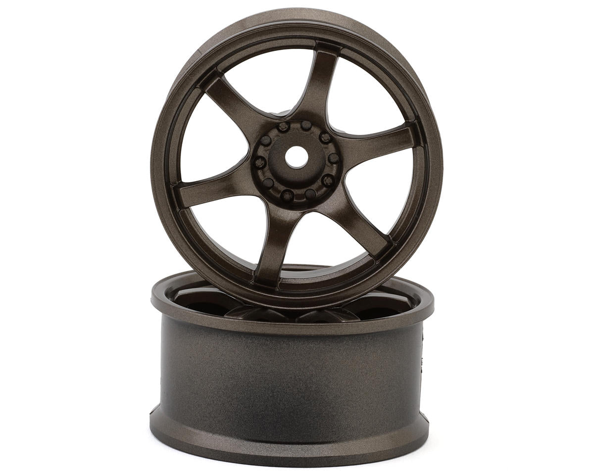 LAB LWT-0406BRA Gram Lights 57D 1/10 Standard Traction Drift Wheels (Bronze) (2)