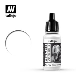 Vallejo 69702 17ml Bottle Matt Varnish Mecha Color