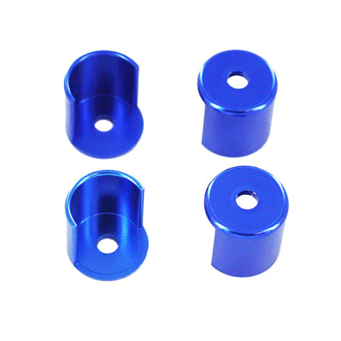 Redcat Racing 050029 Shock Protector Cap(Aluminum)(Blue)(4pcs)