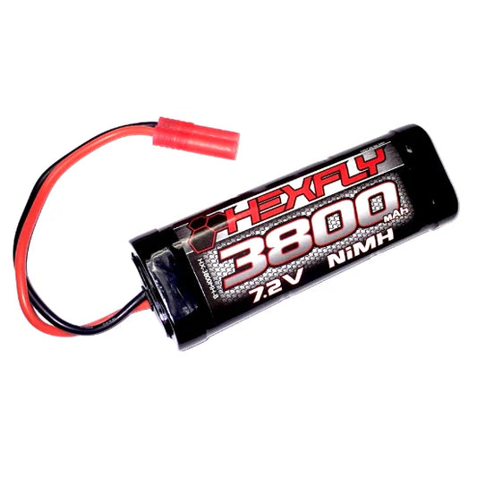 Redcat HX-3800MH-BV2 Hexfly 6 cell 7.2V 3800mAh NiMH Battery(Banana Connector)(1pc)