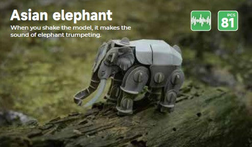 Make Bug D0018 Voices of Nature, Asian Elephant