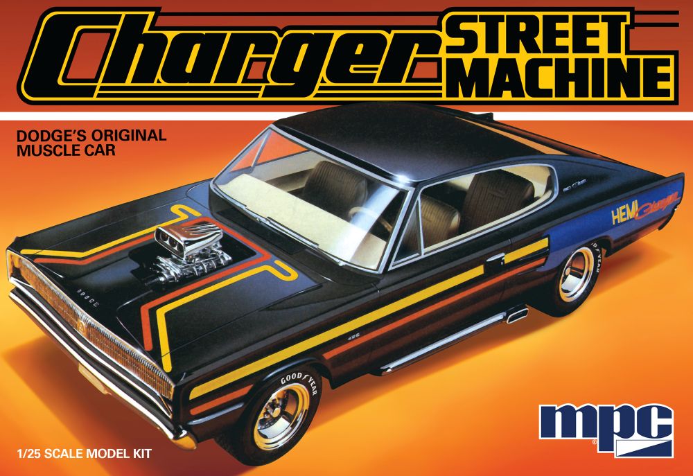 MPC 1028 '67 Dodge Charger Street Machine