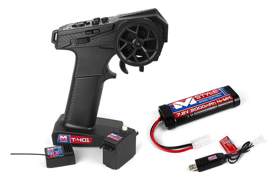 adioset, Servo, Battery and  Charger
